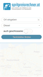 Mobile Screenshot of mobile.spritpreisrechner.at
